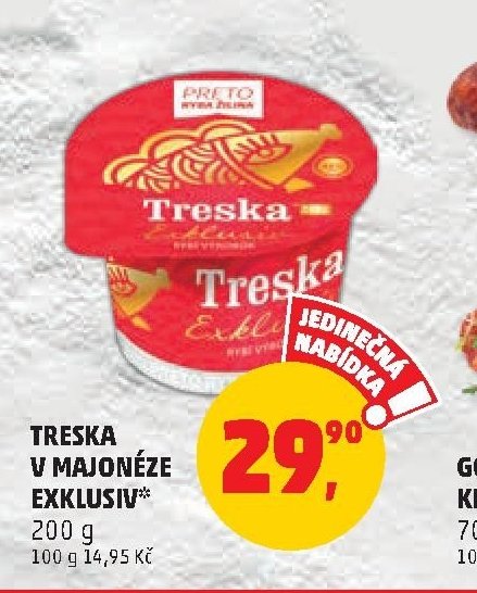 TRESKA V MAJONÉZE EXKLUSIV*