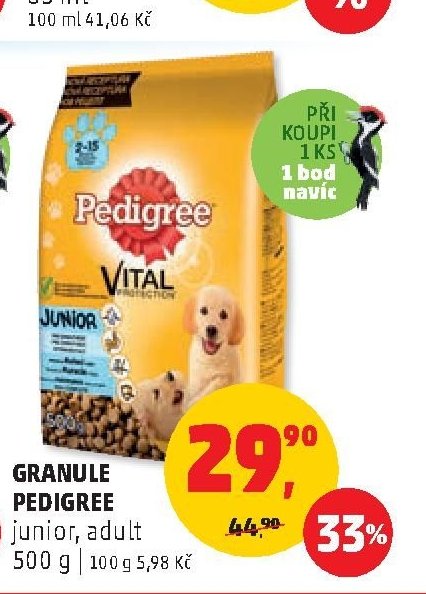 GRANULE PEDIGREE junior, adult