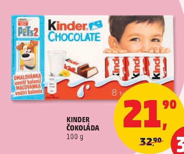 Kinder čokoláda