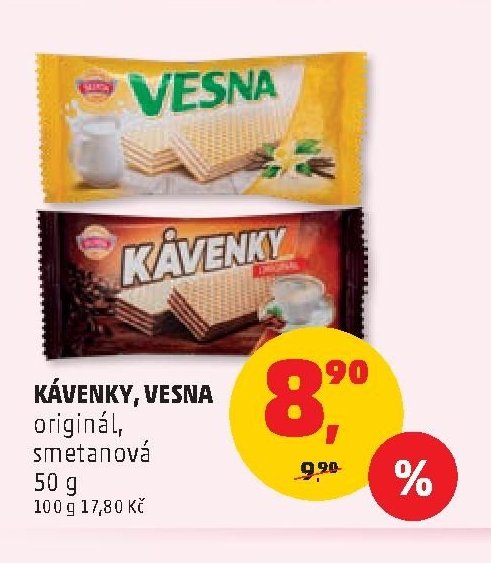 Kávenky, Vesna