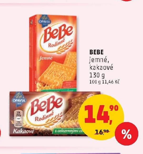Bebe jemné, kakaové