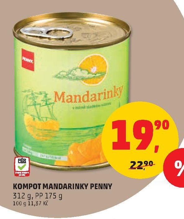 KOMPOT MANDARINKY PENNY