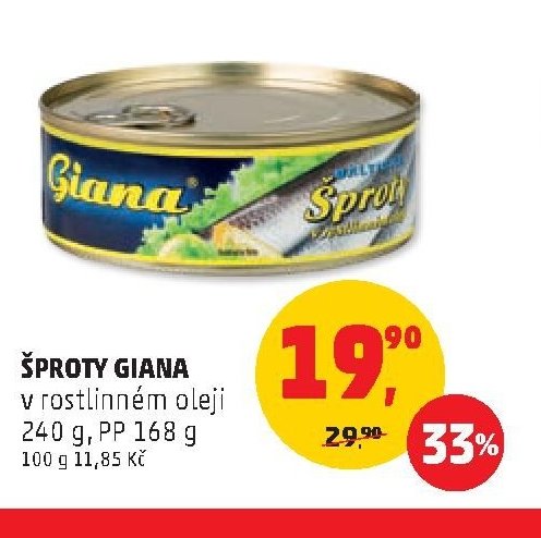ŠPROTY GIANA