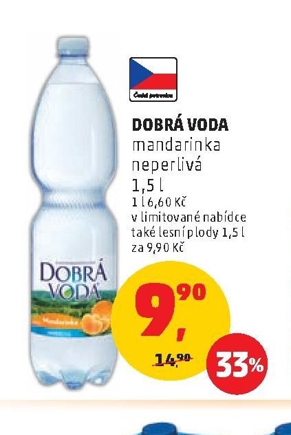 DOBRÁ VODA mandarinka neperlivá