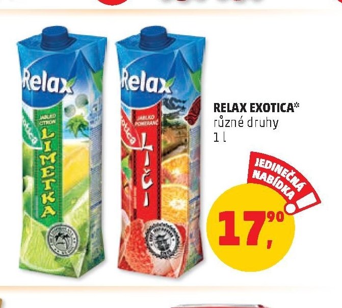 RELAX EXOTICA různé druhy