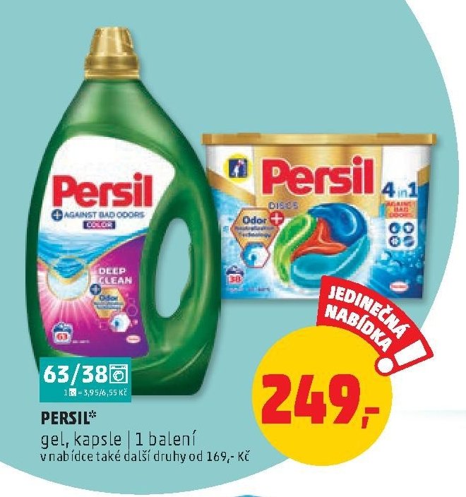 Persil gel, kapsle