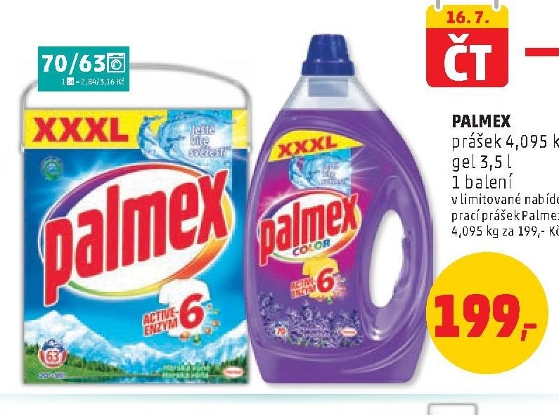 Palmex prášek, gel