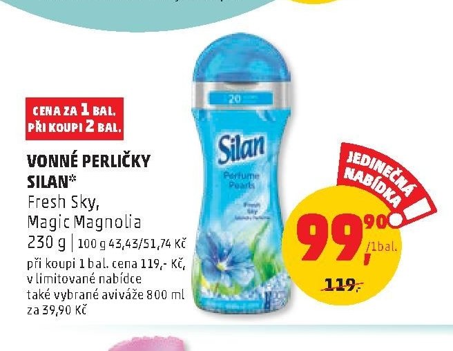 Vonné perličky Silan