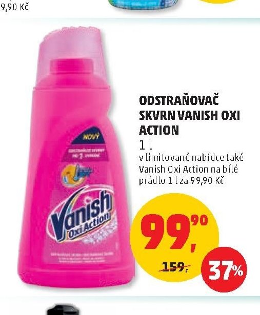Odstraňovač skvrn Vanish Oxi Action