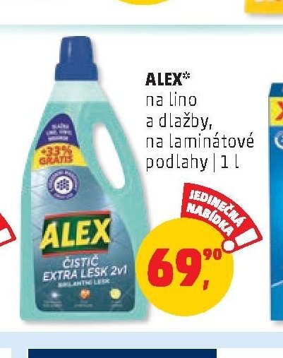 ALEX na lino a dlažby