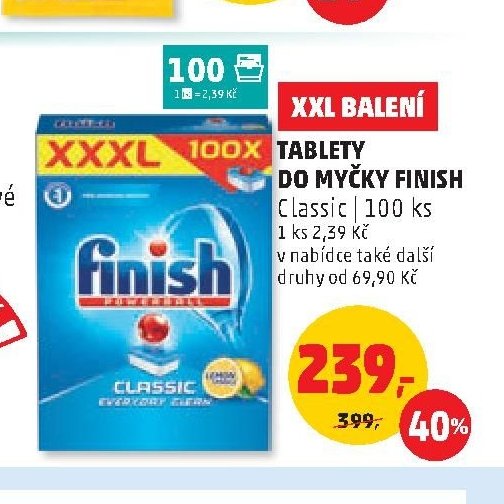 TABLETY DO MYČKY FINISH
