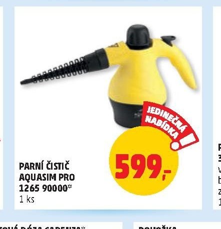 PARNÍ ČISTIČ AQUASIM PRO 1265 90000