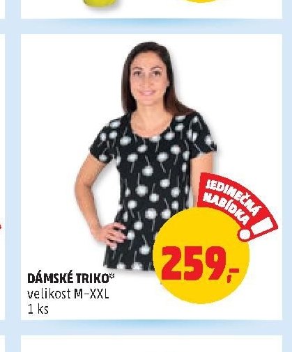 DÁMSKÉ TRIKO