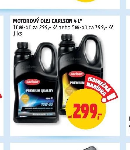 Motorový olej Carlson 4 l