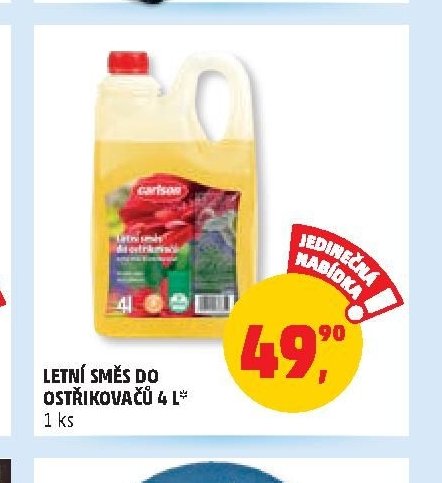 Letní směs do ostřikovačů 4 l