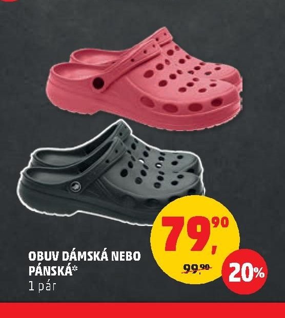 OBUV DÁMSKÁ NEBO PÁNSKÁ