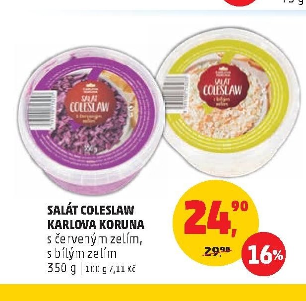 Salát Coleslaw Karlova Koruna