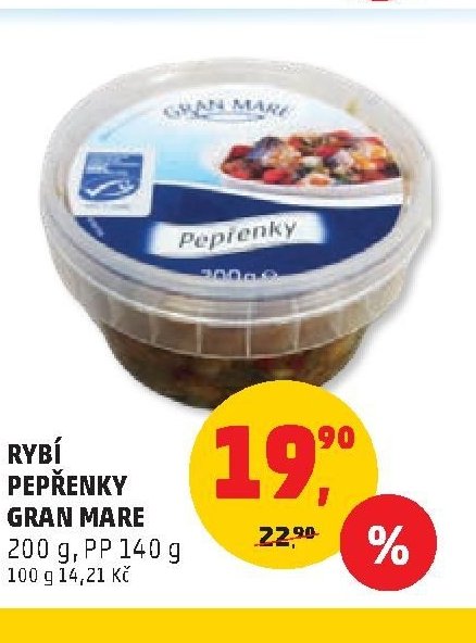 Rybí pepřenky Gran Mare