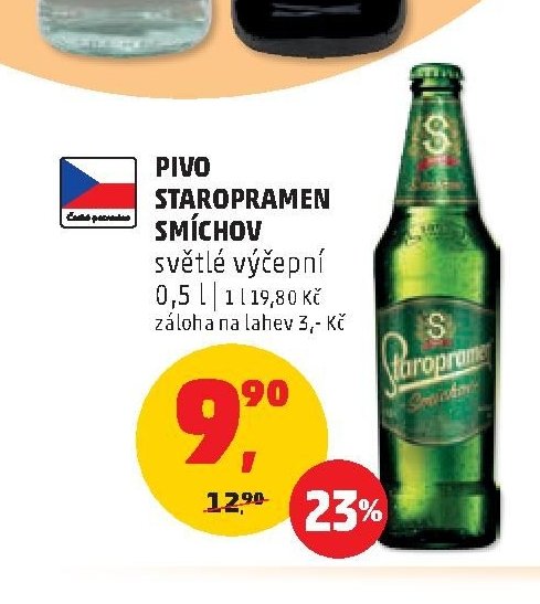 Pivo Staropramen Smíchov