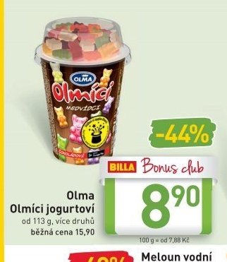 Olmíci jogurtoví