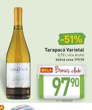 Tarapacá Varietal