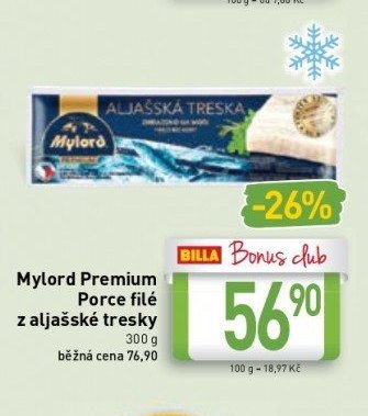 Mylord Premium Porce filé z aljašské tresky