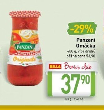 Panzani Omáčka