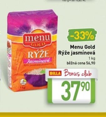 Menu Gold Rýže jasmínová