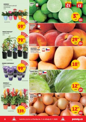 akční leták Penny Market 16.7.2020-22.7.2020