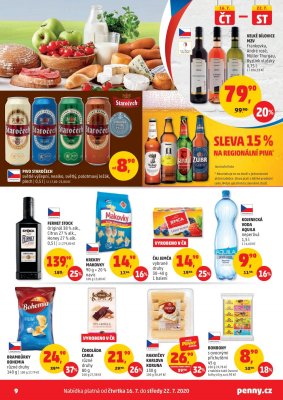 akční leták Penny Market 16.7.2020-22.7.2020