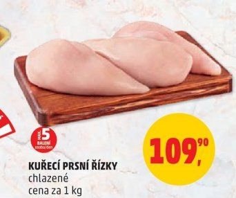 KUŘECÍ PRSNÍ ŘÍZKY