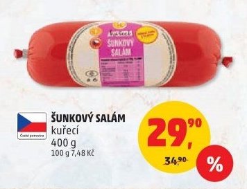ŠUNKOVÝ SALÁM kuřecí