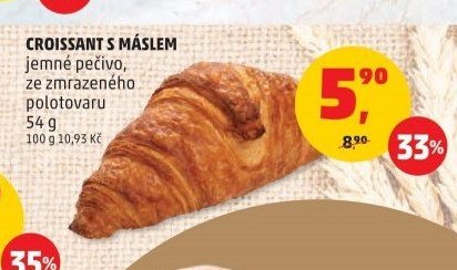 CROISSANT S MÁSLEM