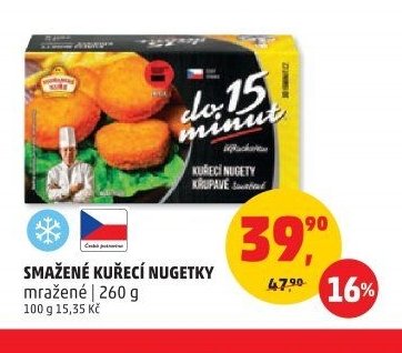 SMAŽENÉ KUŘECÍ NUGETKY