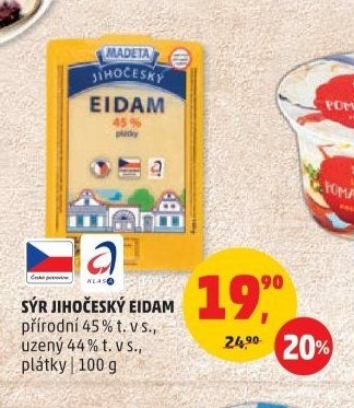 Sýr jihočeský Eidam