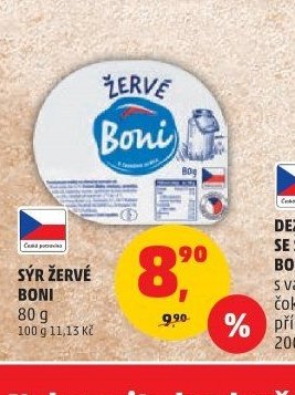 Sýr žervé Boni