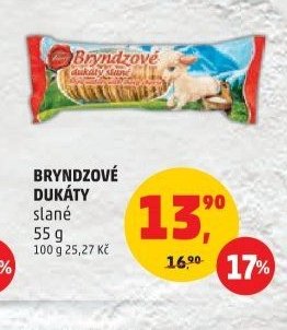 BRYNDZOVÉ DUKÁTY