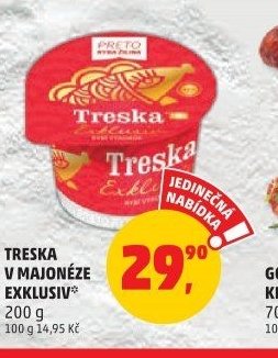 TRESKA V MAJONÉZE EXKLUSIV