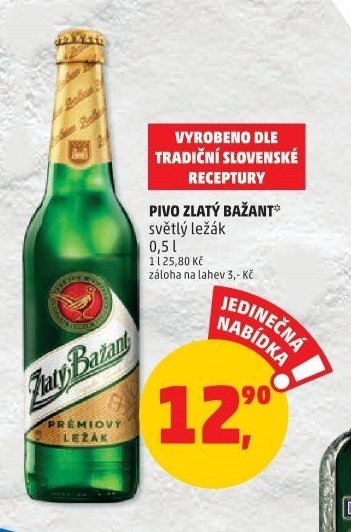 PIVO ZLATÝ BAŽANT