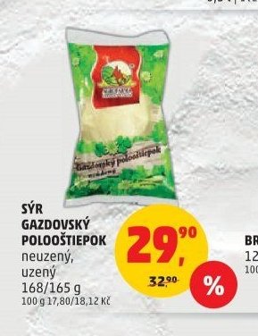 SÝR GAZDOVSKÝ POLOOSTIEPOK