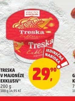 TRESKA V MAJONÉZE EXKLUSIV