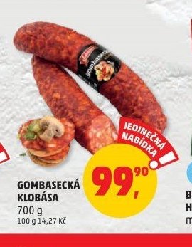 GOMBASECKÁ KLOBÁSA