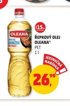 Řepkový olej Oleana