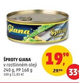 Šproty Giana