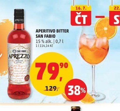 APERITIVO BITTER SAN FABIO