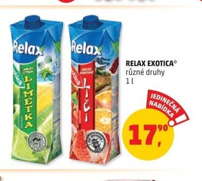 Relax Exotica různé druhy