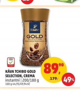 Káva Tchibo Gold Selection, Crema