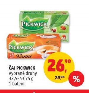 Čaj Pickwick vybrané druhy