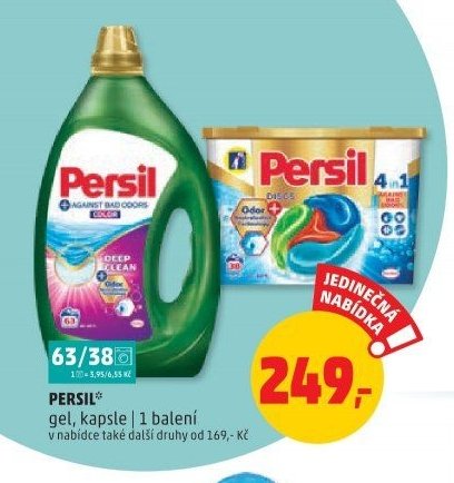 Persil gel, kapsle
