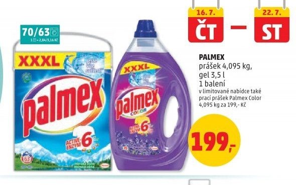 Palmex prášek, gel